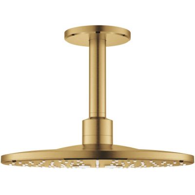 Deszczownica 31x31 cm okrągła brushed cool sunrise 26477GN0 Grohe Rainshower