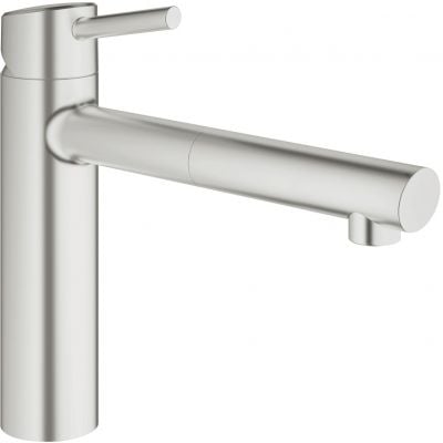Bateria kuchenna stojąca supersteel 31129DC1 Grohe Concetto