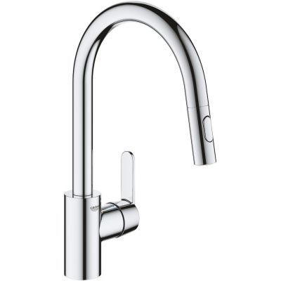 Bateria kuchenna stojąca starlight chrome 31484001 Grohe Get