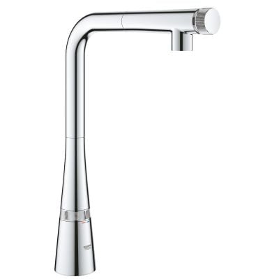 Bateria kuchenna stojąca starlight chrome 31593002 Grohe Zedra