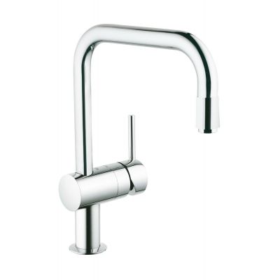 Bateria kuchenna stojąca starlight chrome 32067000 Grohe Minta