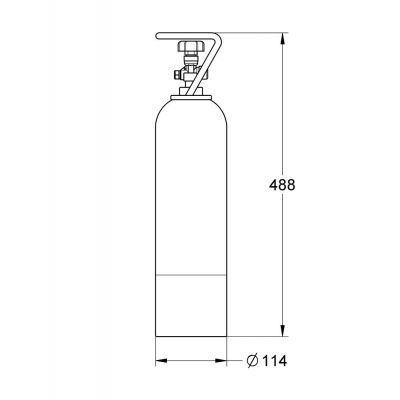 Butla z gazem 40423000 Grohe Blue