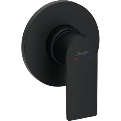 Bateria prysznicowa podtynkowa czarna 72659670 Hansgrohe Rebris E