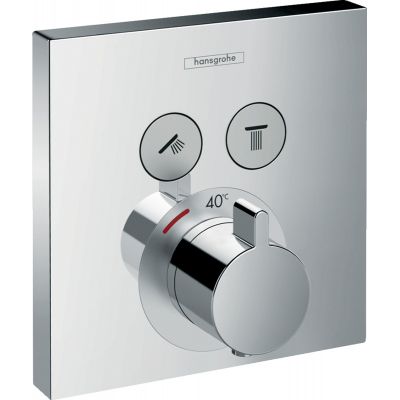 Hansgrohe Select 15763000 bateria wannowo-prysznicowa podtynkowa termostatyczna chrom