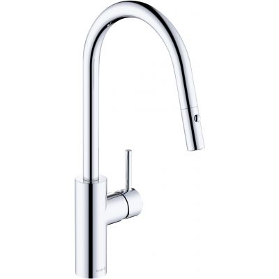 Bateria kuchenna stojąca chrom 423000577 Kludi E-Go Voice