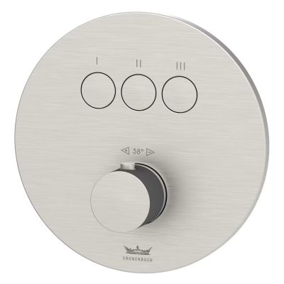 Bateria wannowo-prysznicowa podtynkowa z termostatem 19044003ES Kronenbach Smart Push