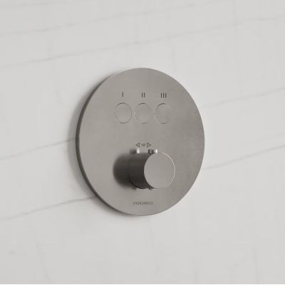 Bateria wannowo-prysznicowa podtynkowa z termostatem 19044003ES Kronenbach Smart Push