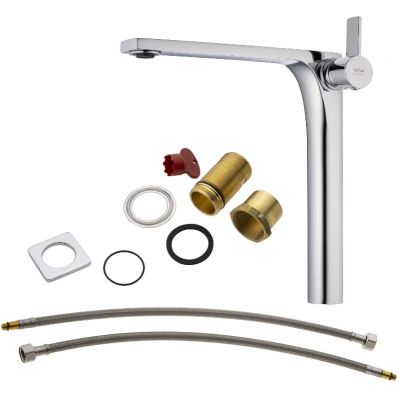 Bateria umywalkowa stojąca chrom 62213121214KB Kronenbach Krona 2.0