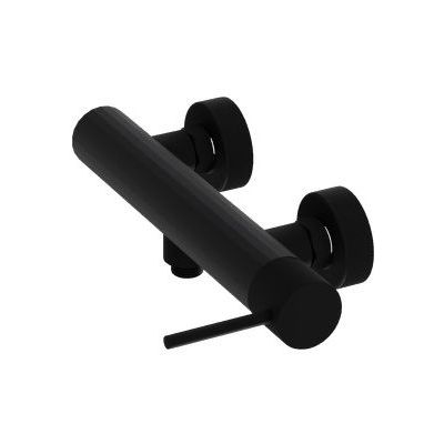 Bateria prysznicowa ścienna czarna 5900378341529 LaVita Orion