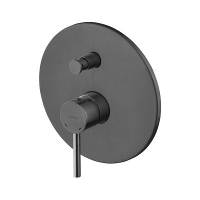 Bateria wannowo-prysznicowa podtynkowa grafit 34100400 Oltens Molle