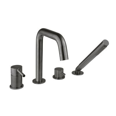 Bateria wannowo-prysznicowa nawannowa grafit 34200400 Oltens Molle