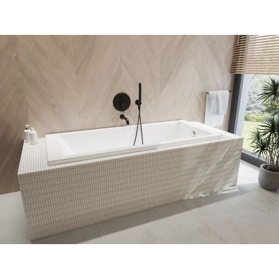 Wylewka do baterii wannowej czarny mat 39100300 Oltens Molle