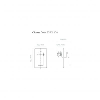 Zestaw Oltens 33101300, 37103300, 37200300, 39303300