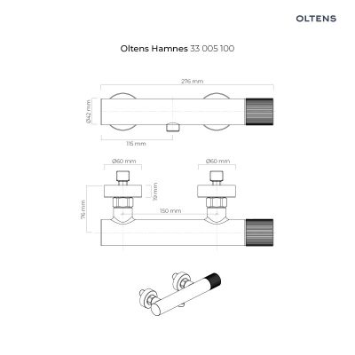 Zestaw Oltens 33005100, 37101110, 37200100, 37402100