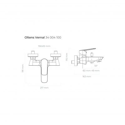 Zestaw Oltens 34004100, 37101110, 37200100, 37401100