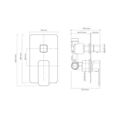Zestaw Oltens 34108300, 37000300, 37102300, 37200300, 39304300, 39400300