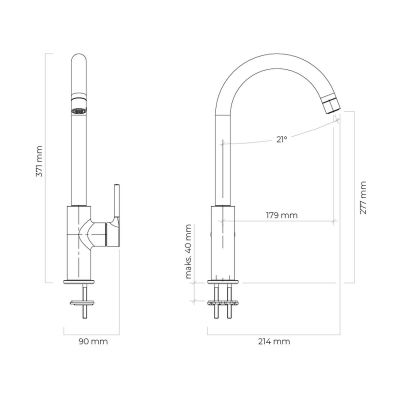 Zestaw Oltens 35206100, 71100100