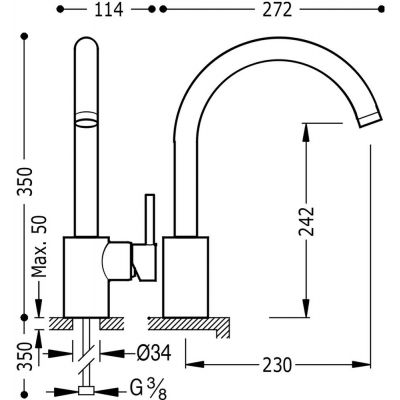 Tres Max-Tres 162442 bateria kuchenna