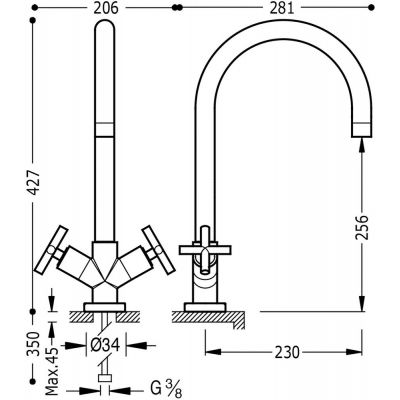 Tres Bimax-Tres 163333 bateria kuchenna