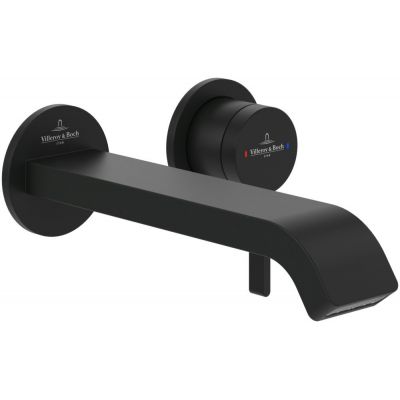 Bateria umywalkowa podtynkowa czarna TVZ106003000K5 Villeroy & Boch Dawn