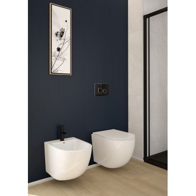Bidet wiszący biały 46504000 Oltens Hamnes
