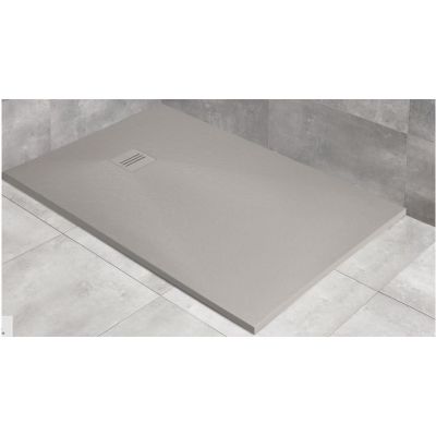 Brodzik prostokątny 100x70 cm cement HKF1007074 Radaway Kyntos F