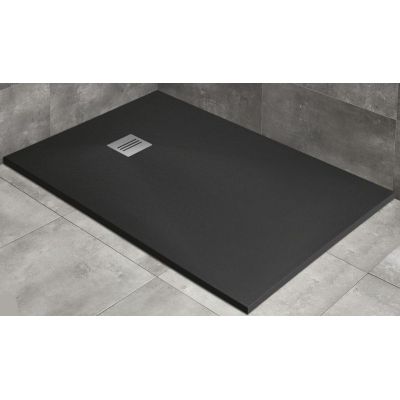 Brodzik prostokątny 140x70 cm czarny HKF1407054 Radaway Kyntos F