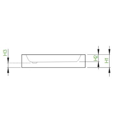 Brodzik półokrągły 90x90 cm biały SBA99172 Radaway Siros A