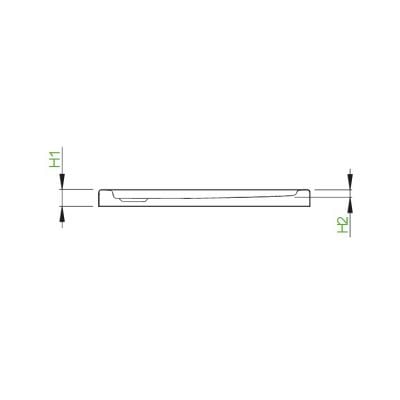 Brodzik półokrągły 100x80 cm biały STE108630R Radaway Tasos E