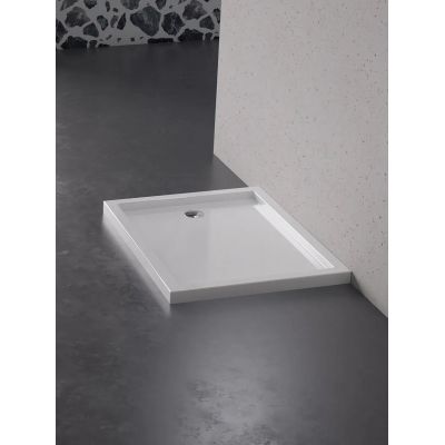 Brodzik prostokątny 140x90 cm biały B0447 New Trendy New Cantare