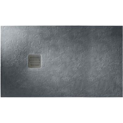 Brodzik prostokątny 100x80 cm szary AP1013E832001200 Roca Terran