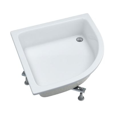 Brodzik półokrągły 90x90 cm 3221 Schedpol Dafne