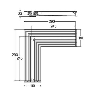 Zestaw wyposażeniowy 29 cm 708924 Viega Advantix