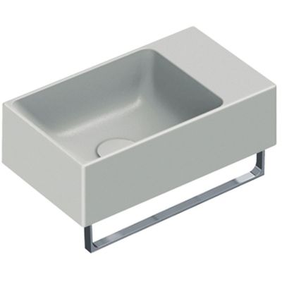 Umywalka 40x23 cm prostokątna ścienna-meblowa-nablatowa szary/kamień 0220410023 Catalano Verso
