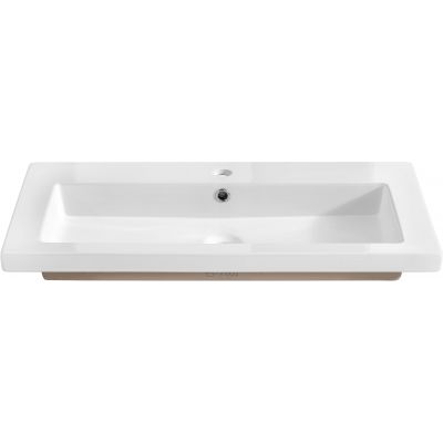 Umywalka 101x46 cm prostokątna meblowa biała UM8070SPIRIT100 Comad Spirit