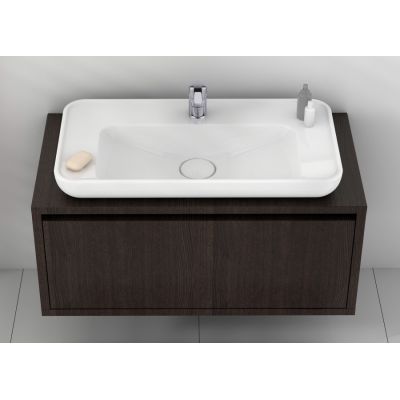 Umywalka prostokątna 80x42 cm 072400u CeraStyle Lal