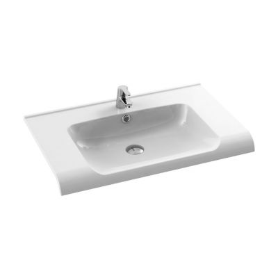 Umywalka prostokątna 80x49.5 cm 090700u CeraStyle Anova