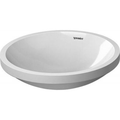Umywalka 42x42 cm okrągła podblatowa biała 0319420000 Duravit Architec