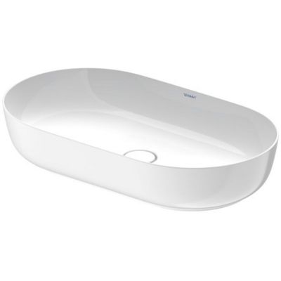 Umywalka 70x40 cm owalna meblowa-nablatowa biała 0379700000 Duravit Luv