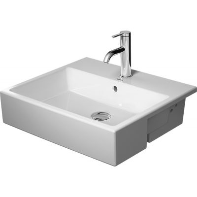 Umywalka 55x47 cm prostokątna biała 0382550000 Duravit Vero Air