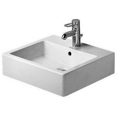 Umywalka 50x47 cm prostokątna ścienna-nablatowa biała 0454500027 Duravit Vero