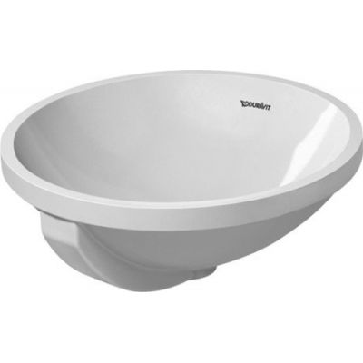 Umywalka 40x40 cm okrągła podblatowa biała 0468400000 Duravit Architec