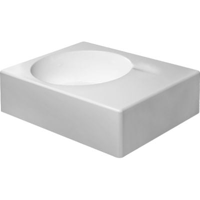 Umywalka 61.5x46 cm prostokątna ścienna-meblowa biała 0684600000 Duravit Design Classics