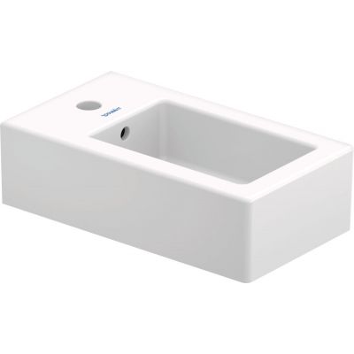 Umywalka 45x25 cm prostokątna ścienna biała 0702250000 Duravit Vero