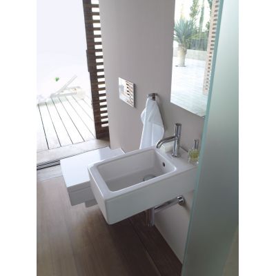 Umywalka 45x25 cm prostokątna ścienna biała 0702250000 Duravit Vero