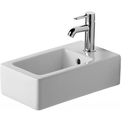 Umywalka 45x25 cm prostokątna ścienna biała 07022500001 Duravit Vero