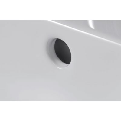 Umywalka 50x22 cm półokrągła ścienna biała 07065000082 Duravit D-Code