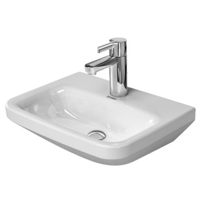 Umywalka 45x33.5 cm prostokątna ścienna biała 0708450000 Duravit DuraStyle
