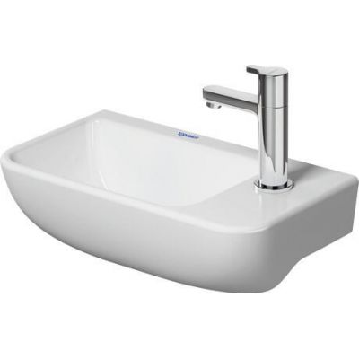 Umywalka 40x22 cm prostokątna ścienna biała 0717403200 Duravit ME by Starck