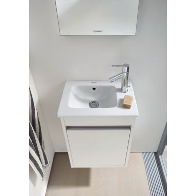 Umywalka 43x30 cm prostokątna meblowa biała 0723430000 Duravit ME by Starck